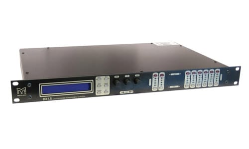 DX1.5 2in 6out DSP-based system controller