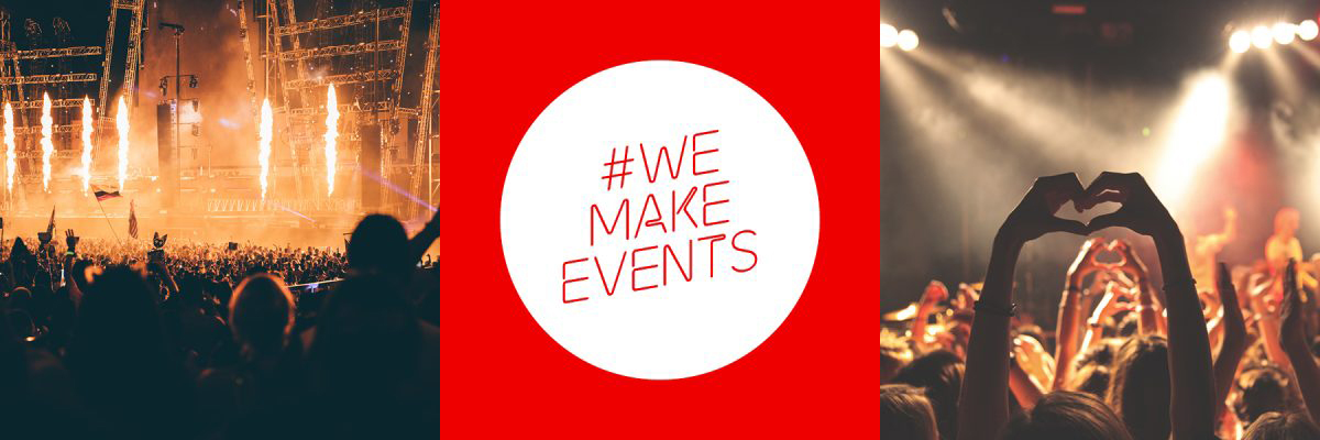 #WeMakeEvents