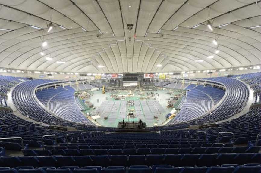 55,000 Seat Tokyo Dome Without Delays